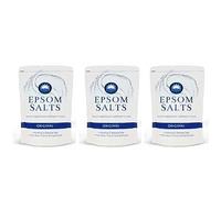 3 x 450g Epsom Bath Salts Ocean Original Calming Relaxing Strong Fragrance Cleansing & Relieving