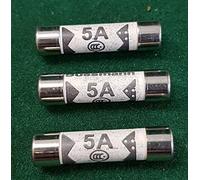3 x 5 AMP CERAMIC FUSE BS1362 DOMESTIC HOUSEHOLD MAINS PLUG FUSE FREEPOST