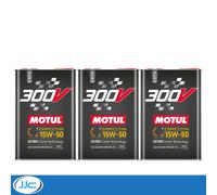 3 x 5 Litre - Motul 300V Competition Fully Synthetic Motorsport 15W50 Engine Oil