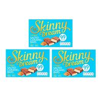 3 x (5 x 25g Bars) Skinny Dream Salt Cararmel