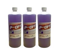 3 x 500ml Bottles P-OFF Dog Urine Neutraliser - Lavender | Enzymatic Pet Odour Eliminator for Dog Urine | Safe for Pets and Children