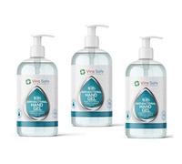 3 x 500ml Hand Sanitiser 70% Alcohol Gel Anti Bacteria Viral Eliminating Formula Gel Alcohol Anti Bacterial Formula Pack Of 3