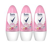 3 x 50ml Women Bright Bouquet Anti-Perspirant Roll On Deodrant