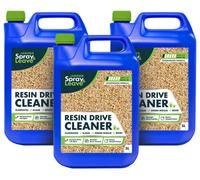 3 X 5L Jarder Resin Driveway Cleaner - Eliminates Moss, Algae And Mould - No Bleach Or Acid