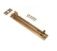 3 X 6-inch Brass Privacy Sliding Catch Door Bolt, Swan Neck Design