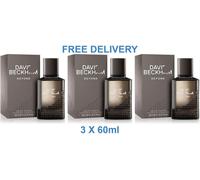 3 X 60 MLS David Beckham BEYOND Eau De Toilette, TRIPPLE PACK, TOTAL =180 MLS