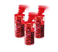 3 x ± 60 Seconds Red Hand Fumes - Wick Trigger - Coloured Hand Held Fumigos - F1 Grade - ZENDA CLUB®
