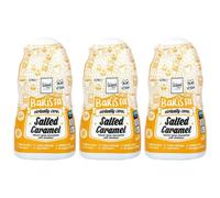 3 x 60ml Salted Caramel Syrup Concentrate Hot Drink Ice Cream Coffee Pan Cake Topping Toffee Flavour Vegan