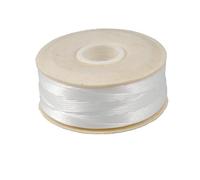 3 X 64-Yard NYMO Nylon Beading Thread Size D for Delica Beads, White (Pack of 3 bobbins)