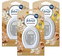3 x 7.5ml Febreze Bathroom Air Freshener - Vanilla Cookie