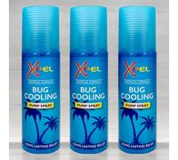 3 x 70ml Bug BITE and Sting Relief Cooling Spray, Blue