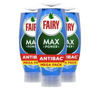 3 x 730ml Fairy Max Power ANTIBACTERIAL Eucalyptus Washing-Up Liquid