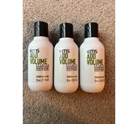 3 x 75ml Bottles KMS Add Volume Shampoo. Volume And Fullness. Free P&P