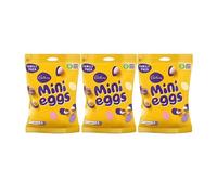 3 x 80g Mini Eggs Pouch Gift Bag For Sharing Chocolate Eggs