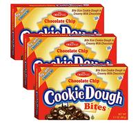 3 x 88g Milk Chocolate Chip Cookie Dough Bites Sweets Snack Bites Treat