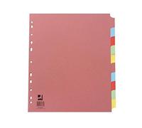 3 X A4 Extra Wide 10 Part Subject Divider