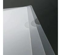 3 X A4 Report Files Open top and Side Covers - Pack of 25 Pockets