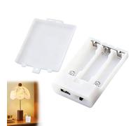 3 X AA Battery Case Box with USB Port & On/Off Switch