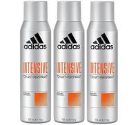 3 x Adidas 72H Cool & Dry Antiperspirant Spray 150ml - Intensive
