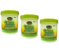 African Pride Olive Miracle Anti-Breakage Formula Leave-In Conditioner 425g