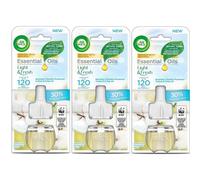 3 X Air Wick Electrical Plugin Oil Refills - Cotton & Crisp Air