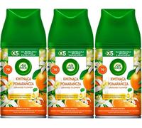 3 x Air Wick Freshmatic Automatic Spray Refill 250ml - Orange Flower