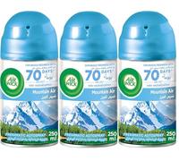 3 x Air Wick Freshmatic Max Automatic Spray Refill 250ml - Turquoise Oasis