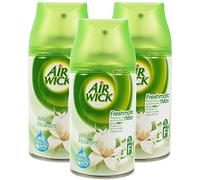 3 x Air Wick Freshmatic Max Automatic Spray Refill 250ml - White Flowers