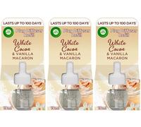 3 x Air Wick Plug in Oil Refills - White Cocoa & Vanilla Macaron