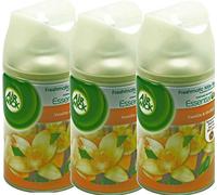3 x Airwick Freshmatic Max Automatic Spray VANILLA & ORCHID Refills 250ml VANILLA & ORCHID