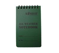 3 x All Weather Waterproof 50 Page Military Mini Notebook