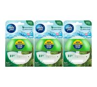 3 x Ambi Pur Toilet Liquid Rim Block (Holder + Refill 55 ml) - Tea Tree & Pine
