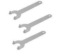 3 X Angle Grinder Spanner Wrench 2 Pin Wrench for 125mm 150mm Grinders, Discs Clamping Tools Accessories