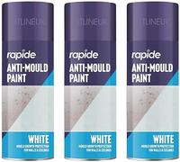 3 x Anti Mould Spray Mould Growth Protection Walls Ceilings White Matt 400ml