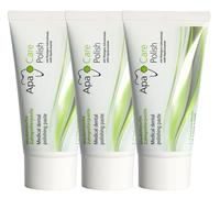 3 x ApaCare Professional Whitening & Polishing Paste 25ml | Removes Discolouration | Enamel Care & Tooth Polishing Treatment | Home Dental Care