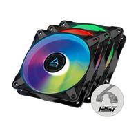 ARCTIC P12 PWM PST A-RGB 0dB Semi-Passive 120 mm Fan with Digital A-RGB Value Pack