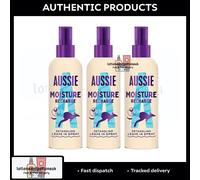 3 x Aussie MOISTURE RECHARGE Detangling Leave In Spray Conditioning Spray 250ml