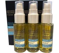 3 x Avon Advance Techniques 360 Nourishment Moroccan Argan Oil Leave-In Treatment