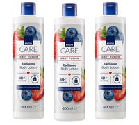 3 x Avon Care Body Lotions 400ml (3 x 400ml, Berry Fusion)