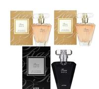 3 x Avon Rare Gold Onyx Pearls Eau De Parfum EDP Perfume 50ml (2 x Rare Gold 1 x Rare Onyx)