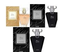 3 x Avon Rare Gold Onyx Pearls Eau De Parfum EDP Perfume 50ml (2 x Rare Onyx 1 x Rare Gold)