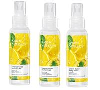 3 x Avon Scented Spritz Body Mist 100ml Previously Room Sprays (3 x Lemon Burst)