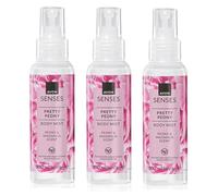 3 x Avon Scented Spritz Body Mist 100ml Previously Room Sprays (3 x Pretty Peony)