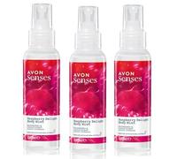 3 x Avon Scented Spritz Body Mist 100ml Previously Room Sprays (3 x Raspberry Delight)