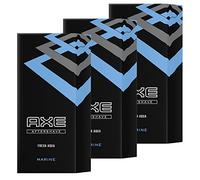3 x Axe Aftershave Marine Fresh Aqua je 100ml for men Rasierwasser für den Mann