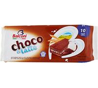 3 x Balconi Choco Latte con Cream Stracciatella Cake Snacks with Stracciatella Cream (10 x 30 g) 300 g