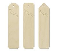 3 x 'Banana Slug' Birch Bookmarks (BK00013170)