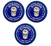 3 x Bandido Hair Wax Blue Hair Wax Aqua Hard Wax