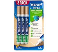 3 X BEIGE Grout Pens Designed to Restore Tile Grout