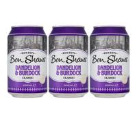 3 x Ben Shaws Dandelion & Burdock, 330ml